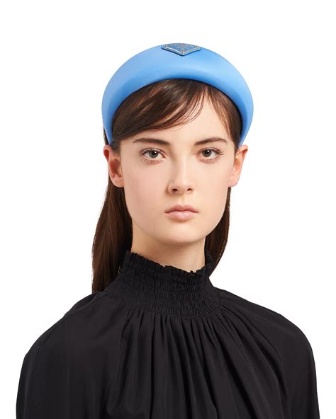 blue prada headband|Prada headband dupe.